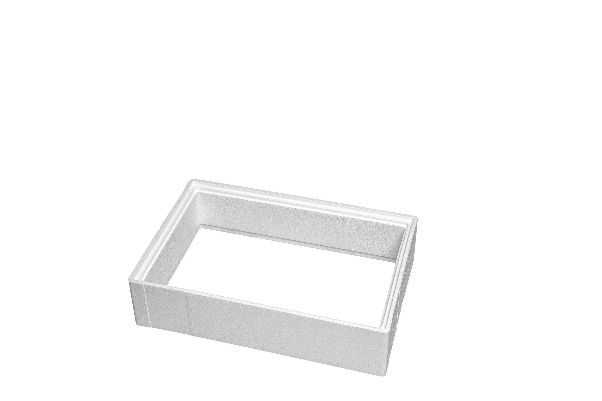 Buffetbox - Rahmen blanco