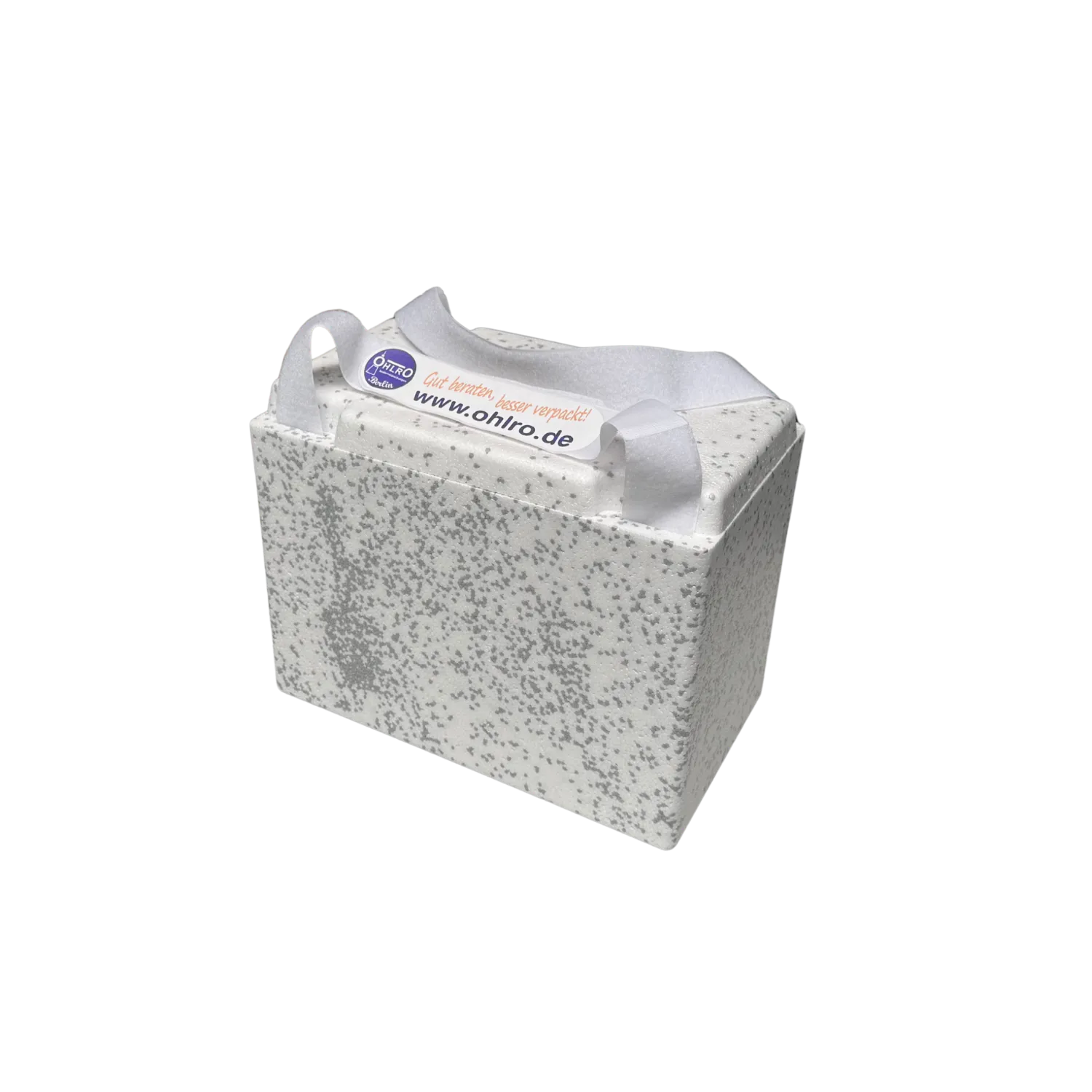 CoolBox & Go grau/weiß - Kühlbox mit Tragegurt_24017KWO_