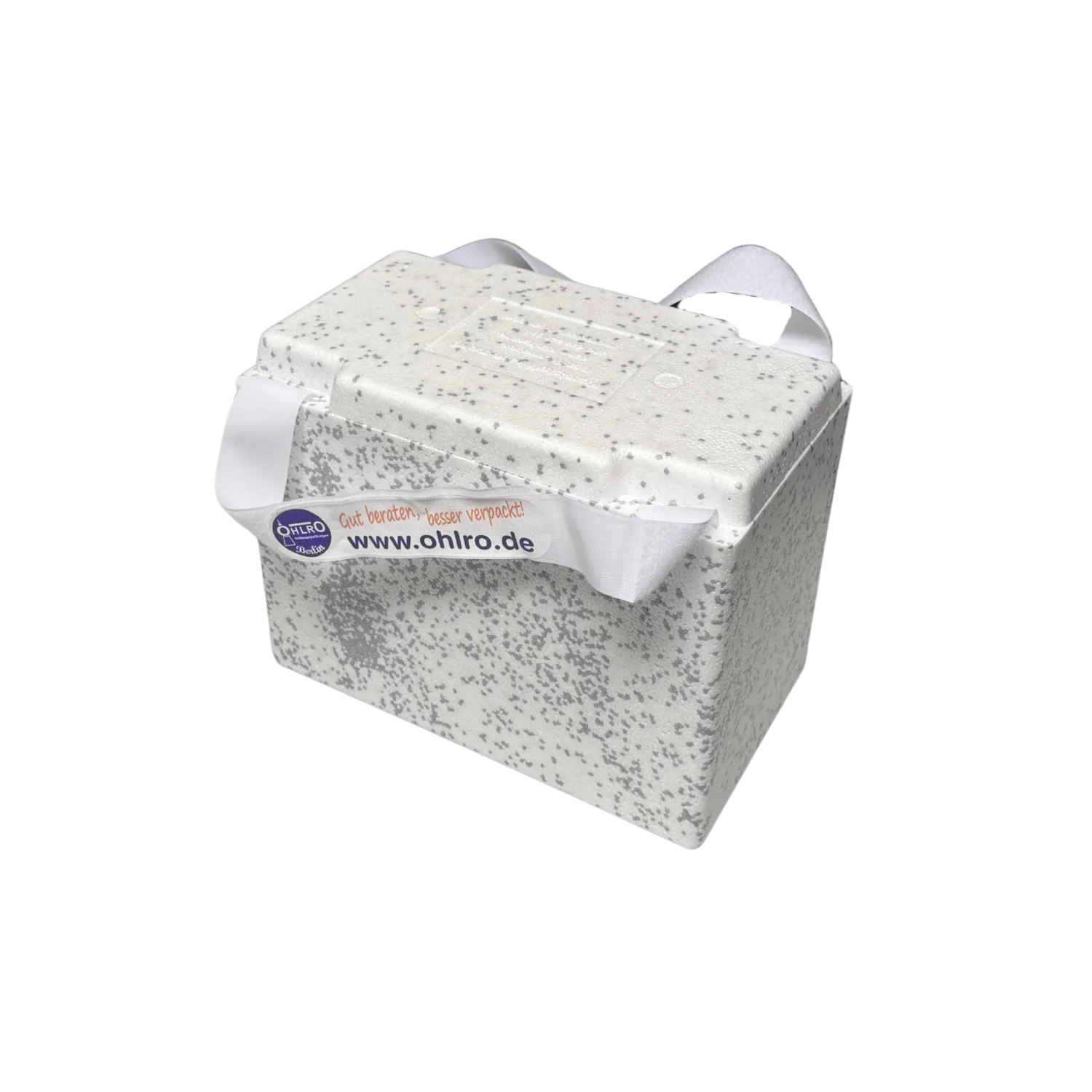 CoolBox & Go grau/weiß - Kühlbox mit Tragegurt_24017KWO_